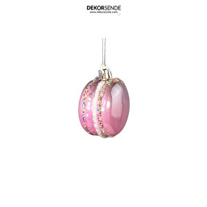 Yılbaşı Süsü 6'lı Macaron Renkli 6 Cm