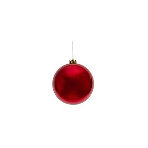 Yılbaşı Süsü Parlak Top Kırmızı 15 Cm
