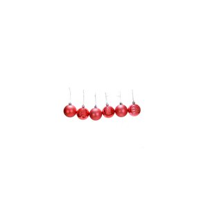 Yılbaşı Süsü Mercan 4 Cm 6'lı