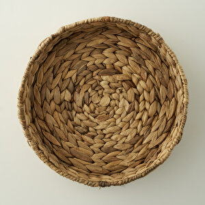 Olden Su Sümbülü Dekoratif Tepsi Naturel (28x6 Cm) Naturel