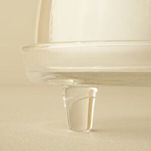 Lulu Kapaklı Kek Standı Naturel Naturel