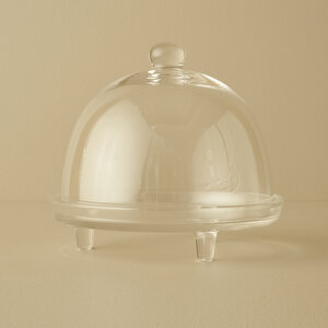 Lulu Kapaklı Kek Standı Naturel Naturel