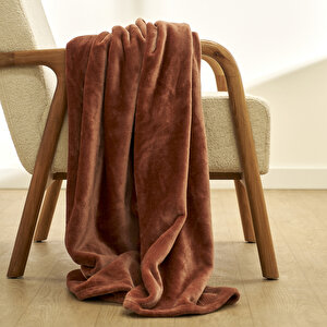 Shelly Wellsoft Tv Battaniyesi Kiremit (140x190 Cm) Kiremit