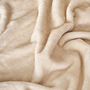 Shelly Wellsoft Tv Battaniyesi Latte (140x190 Cm) Latte