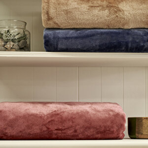 Shelly Wellsoft Tv Battaniyesi Latte (140x190 Cm) Latte