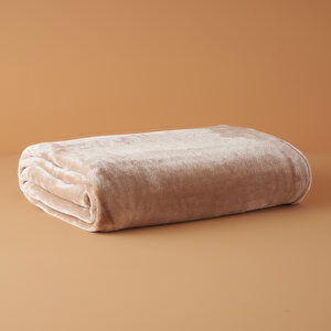 Shelly Wellsoft Tv Battaniyesi Latte (140x190 Cm) Latte