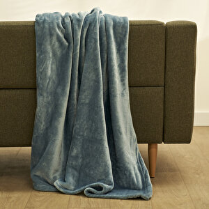 Shelly Wellsoft Tv Battaniyesi Mavi (140x190 Cm) Mavi