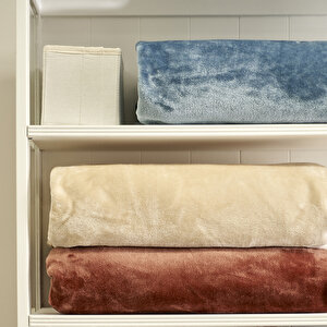 Shelly Wellsoft Tv Battaniyesi Mavi (140x190 Cm) Mavi