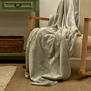 Shelly Wellsoft Tv Battaniyesi Açık Gri (140x190 Cm) Açık Gri