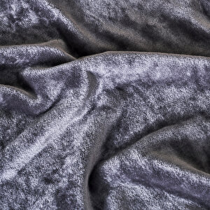 Shelly Wellsoft Çift Kişilik Battaniye Antrasit (200x220 Cm) Antrasit