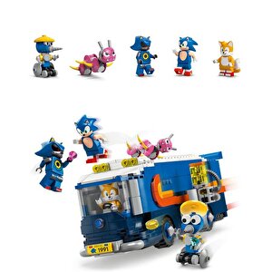 Sonic The Hedgehog Sonic Takımı Komuta Kamyonu 747 Parça 77006