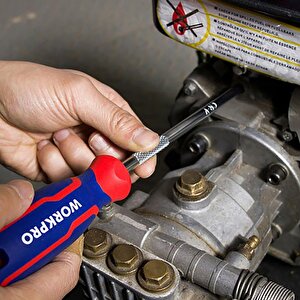 Workpro Wp221020 6.5x150mm Cr-v Manyetik Profesyonel Düz Tornavida