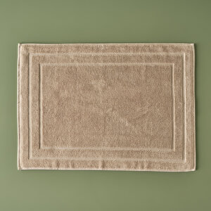 %100 Pamuk Premium Dorita Ayak Havlusu Bej (50x70 Cm) Bej Bej