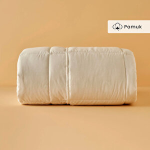Royal Pamuk Yorgan Çift Kişilik Beyaz (195x215 Cm) Çift Kişilik-standart