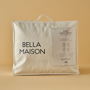 Royal Pamuk Yorgan Çift Kişilik Beyaz (195x215 Cm) Çift Kişilik-standart