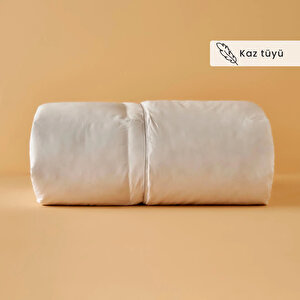 Diamond Kaz Tüyü Çift Kişilik Yorgan Beyaz (195x215 Cm) Çift Kişilik-standart