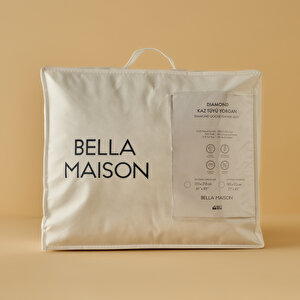 Diamond Kaz Tüyü Çift Kişilik Yorgan Beyaz (195x215 Cm) Çift Kişilik-standart