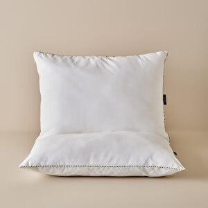 Fluffy Bambu 2'li Yastık Beyaz (50x70 Cm) Beyaz