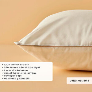 Royal Pamuk Yastık (50x70 Cm) Beyaz