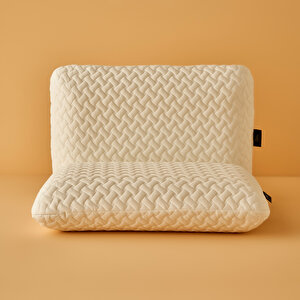 Family 2'li Ortopedik Visko Yastık Seti (60x40x13 Cm) Beyaz