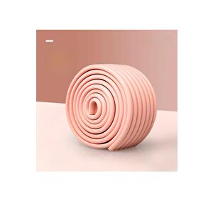 8cmx200cm 1 Adet Yapışkanlı Meva Pembe Lambiri Model Çıta Süpürgelik Tablo Tavan Koruyucu Kenar Çıta