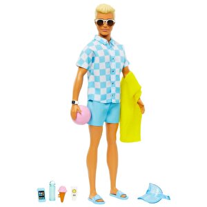 Barbie Plaj Günü Oyun Seti Ken Hpl74