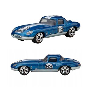 Hot Wheels Silver Series Jaguar Lightweight E Type Jby90