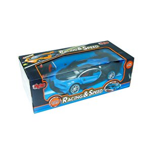 Vardem Uzaktan Kumandalı 1:14 Şarjlı Full Fonksiyon Işıklı Spor Araba Mavi 699231