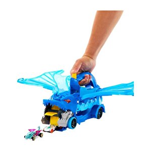 Hot Wheels Şekil Değiştiren Ejderha Taşıyıcı Tır Seti Jbm72