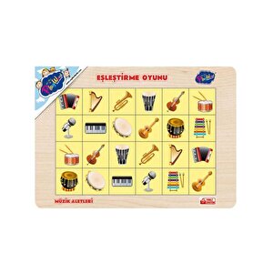 Ahşap Eğitici Eşleştirme Müzik Aletleri Ony263 Playwood