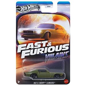 Hot Wheels Silver Series Fast Ve Furious Villains 1973 Chevy Camaro Jby37
