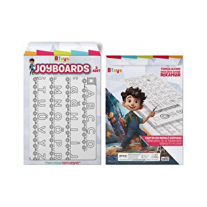 Btoys Joyboards Türkçe Alfabe İngilizce Alfabe Ve Rakamlar 326286
