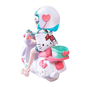 Hello Kity Manga Bebek Pretty Pink Scooter Figür Seti 40968