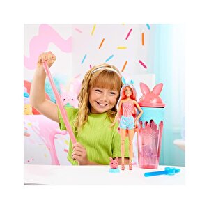 Barbie Pop Reveal Shake Serisi Turuncu Tavşan Jcn87