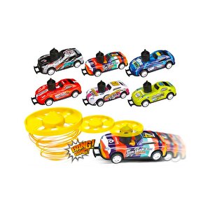 s Çek Bırak Pervaneli Yarış Arabası Çantalı Set 6lı