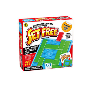 Ca Games Set Free +6 Yaş Ve Üzeri Çocuklar Için 3 Seviyeli Eğitici Zeka-mantık-strateji Bulmaca Oyunu