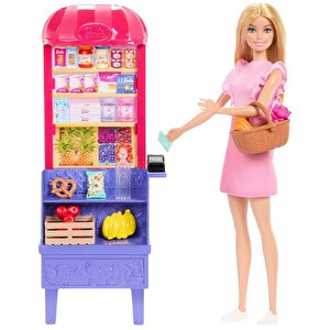 Barbie Ve Teresanın Dostluk Tarifi Malibu Markette Bebek Ve Oyun Seti Jct05
