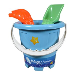 Çocuk Oyuncak Kova Seti Mavi
