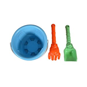Çocuk Oyuncak Kova Seti Mavi