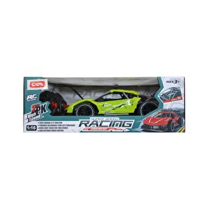 s Super Speed Racing Kumandalı Yarış Arabası Yeşil 797 36
