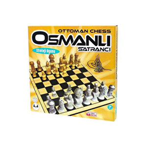 Ca Games Osmanlı Satrançı +7 Yaş Ve Üzeri Için Büyük Ölçülü Ahşap Tahtalı Zeka-strateji Oyunu
