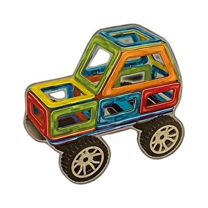 Oyuncak Magic Magnetic Araba 26 Parça Jh8884