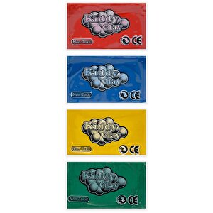 Kiddy Clay Renkli Oyun Hamuru 4lü 240gr