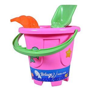 Çocuk Oyuncak Kova Seti Pembe