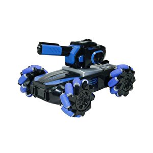 Vardem Uzaktan Kumandalı Full Fonksiyon 2.4ghz Şarjlı Su Atan Tornado Tank Mavi 666806