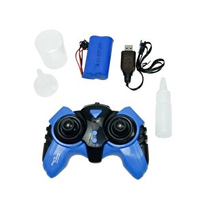 Vardem Uzaktan Kumandalı Full Fonksiyon 2.4ghz Şarjlı Su Atan Tornado Tank Mavi 666806