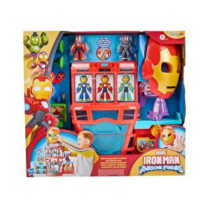 Marvel Iron Man And His Awesome Friends Iron Quarters Oyun Seti G1259