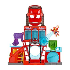 Marvel Iron Man And His Awesome Friends Iron Quarters Oyun Seti G1259