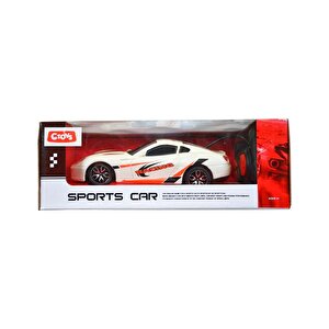 s Sports Car 27 Mhz Full Fonksiyon Uzaktan Kumandalı Chevrolet Corvette Beyaz Ce 04