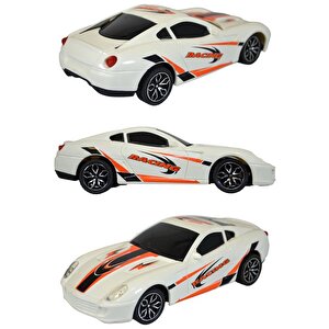 s Sports Car 27 Mhz Full Fonksiyon Uzaktan Kumandalı Chevrolet Corvette Beyaz Ce 04